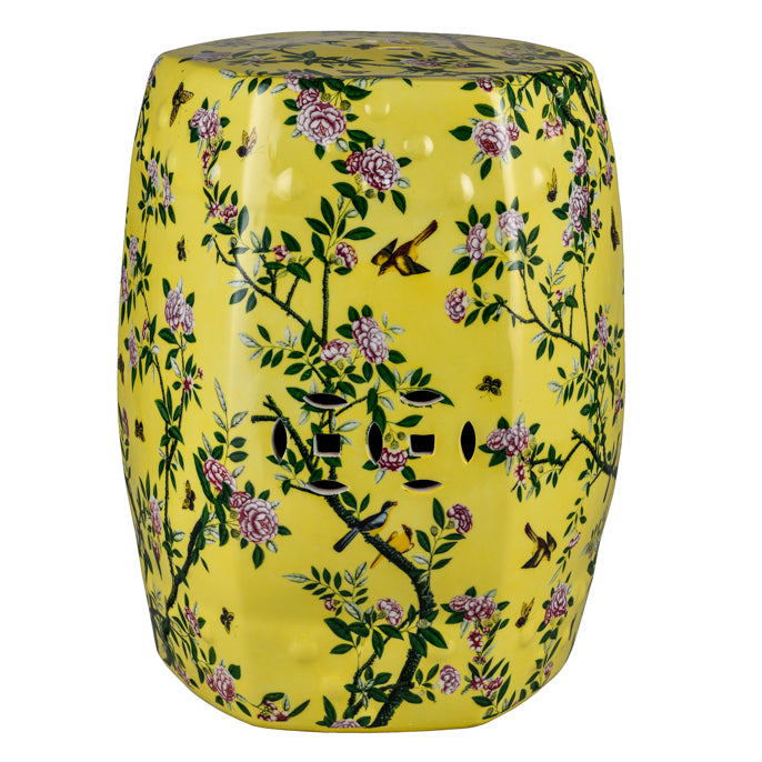 Imperial Garden Ceramic Stool