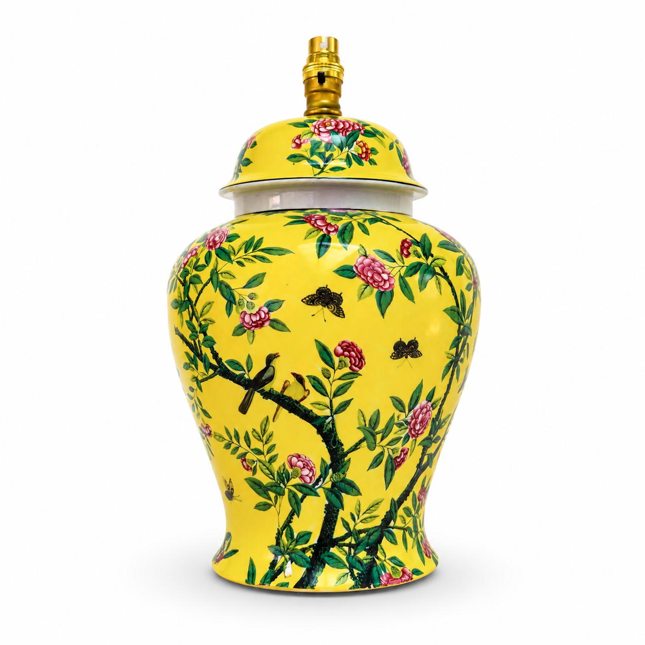 Imperial Garden Temple Jar Lamp Base