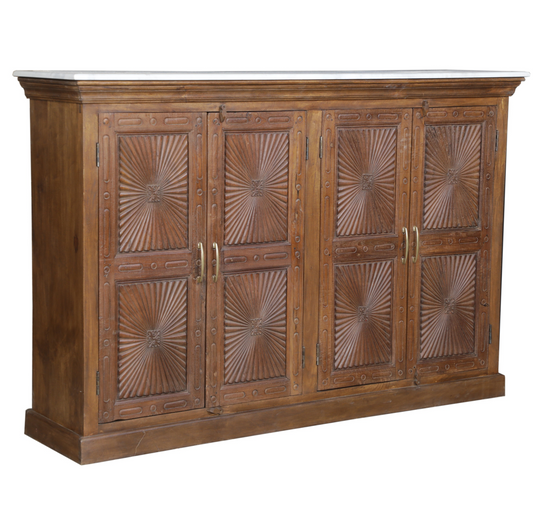 Indian Sunburst Sideboard