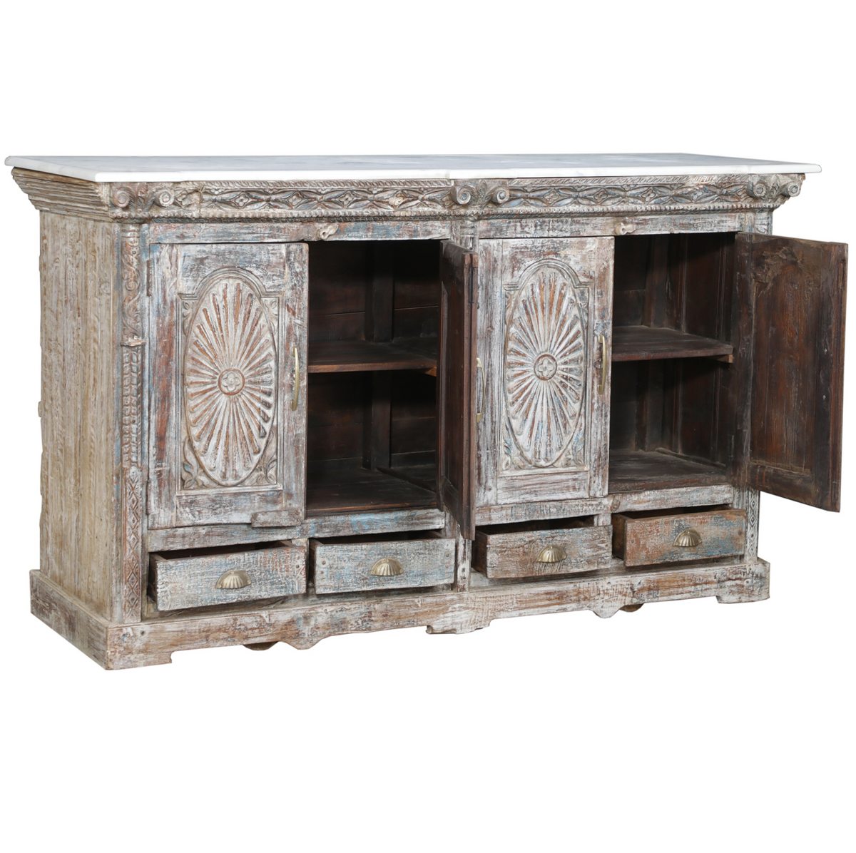 Indian Sunburst Sideboard