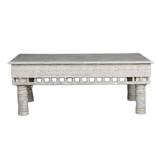 Hand Carved Indian Coffee Table