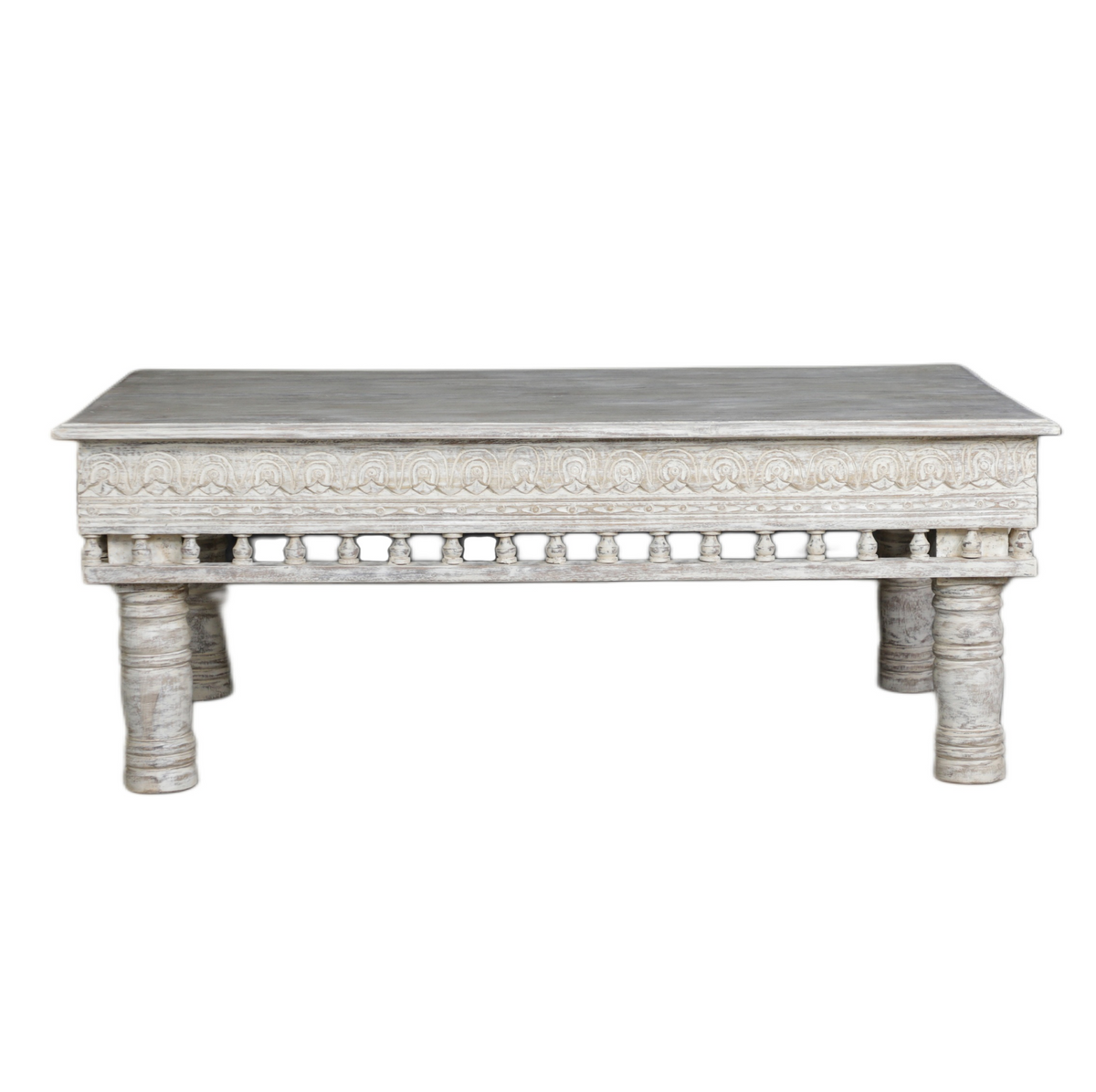 Hand Carved Indian Coffee Table