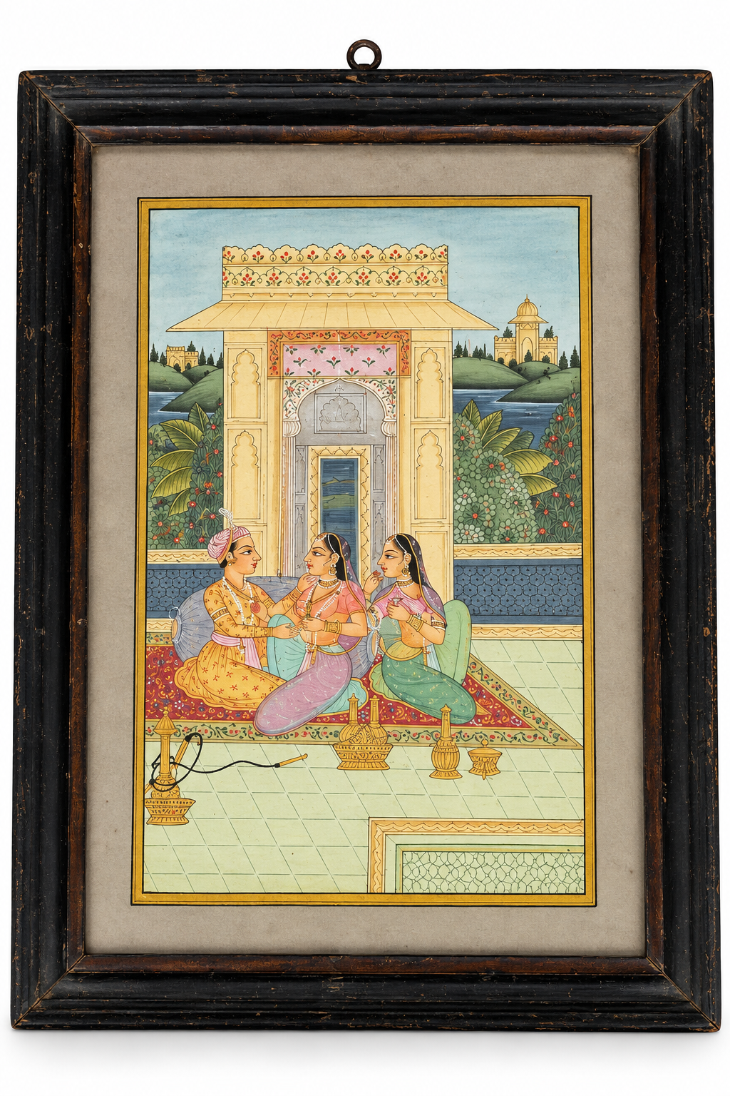 A Pair of Mughal Miniature Paintings