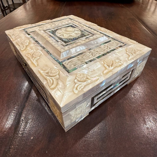 Hand Crafted Mother-of-Pearl Inlaid Box