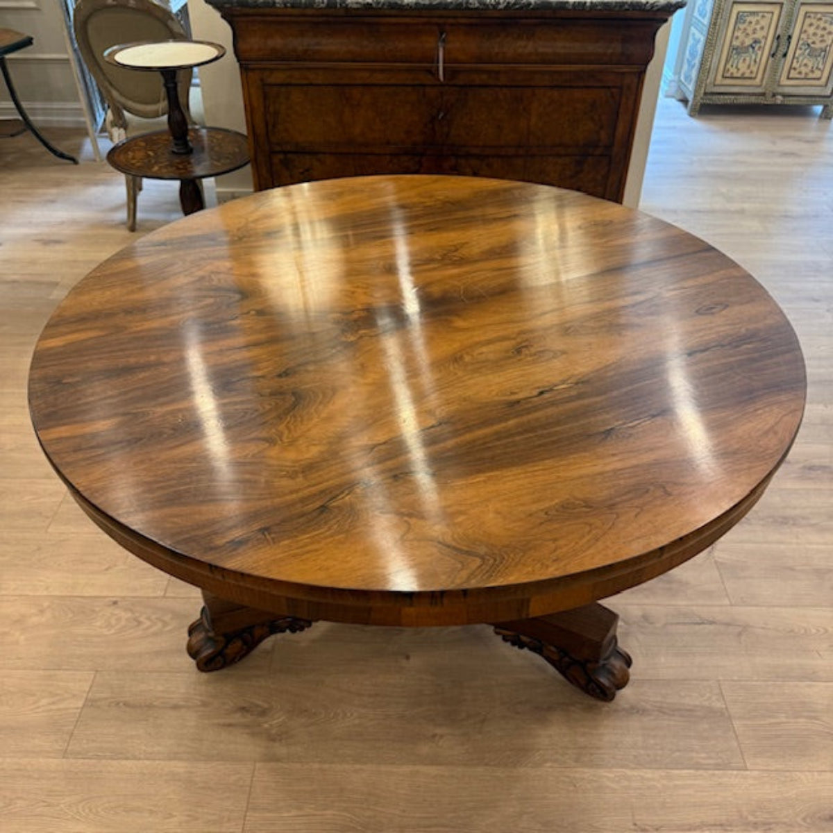 Antique Rosewood Dining Table