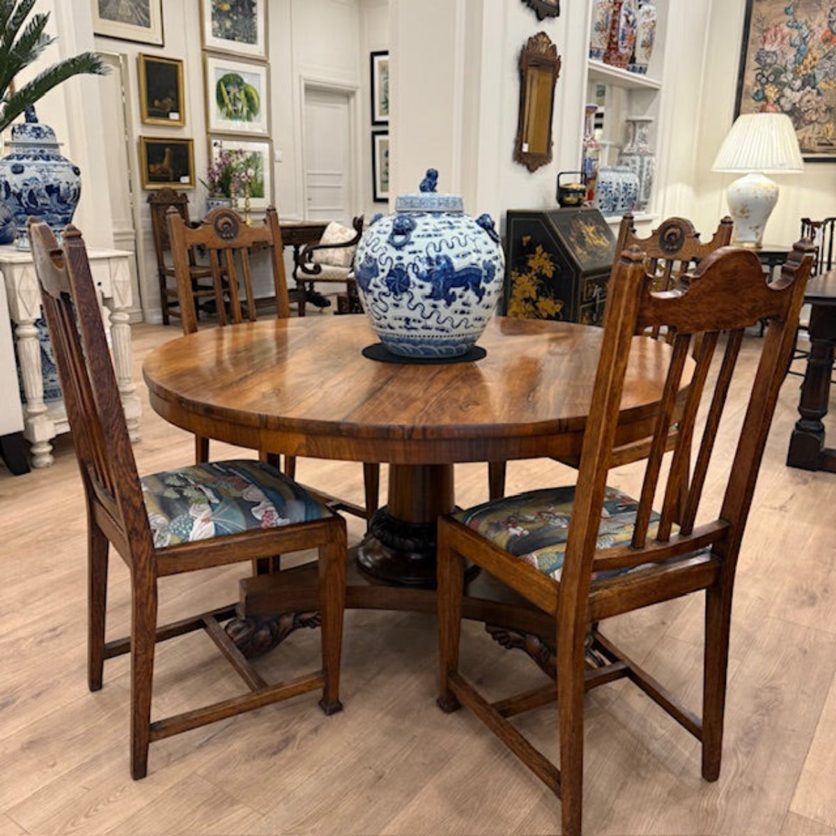 Antique Rosewood Dining Table