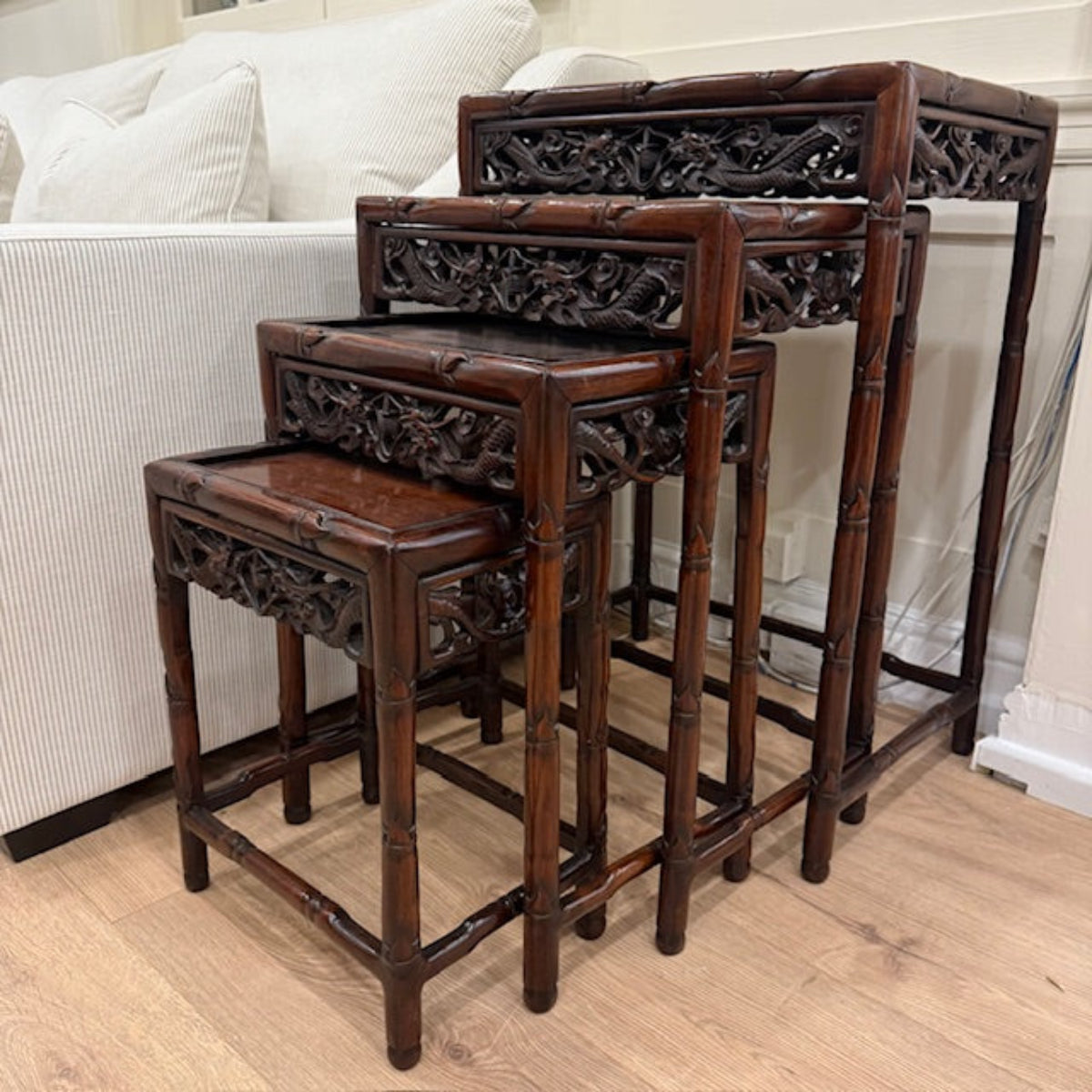 Nest Of Rosewood Tables