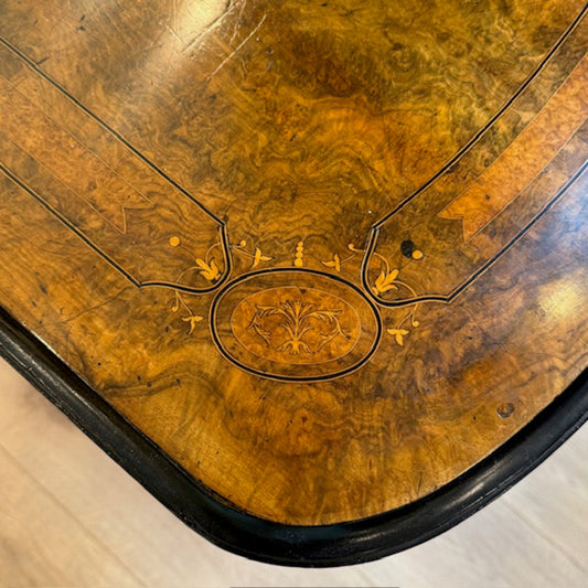 Fine Inlaid Mahogany Card Table