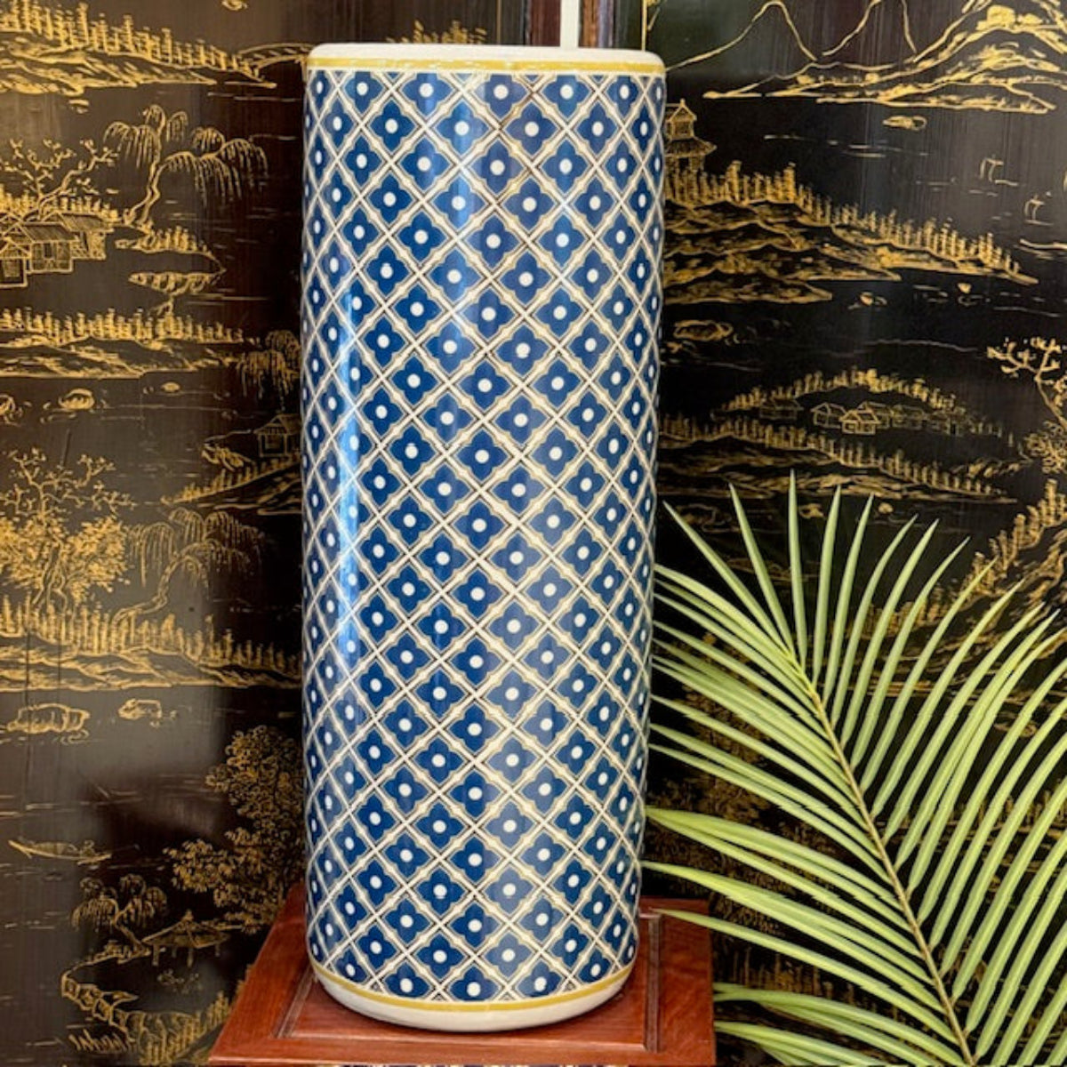 Trellis Pattern Umbrella Stand