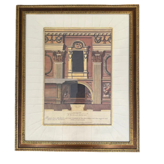 A Pair Of Architectural Prints