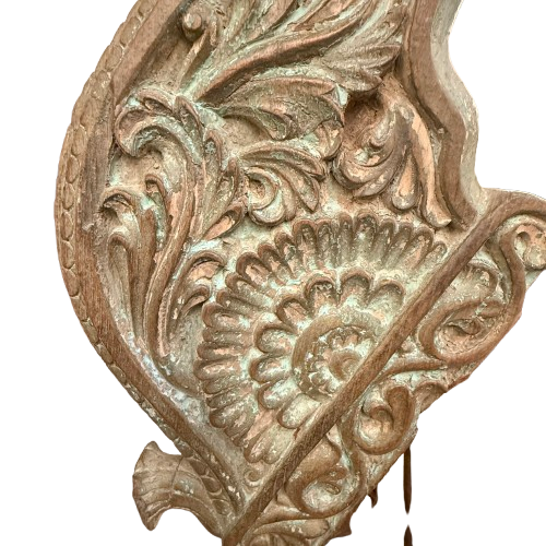 Hand Carved Architectural Bracket on Stand