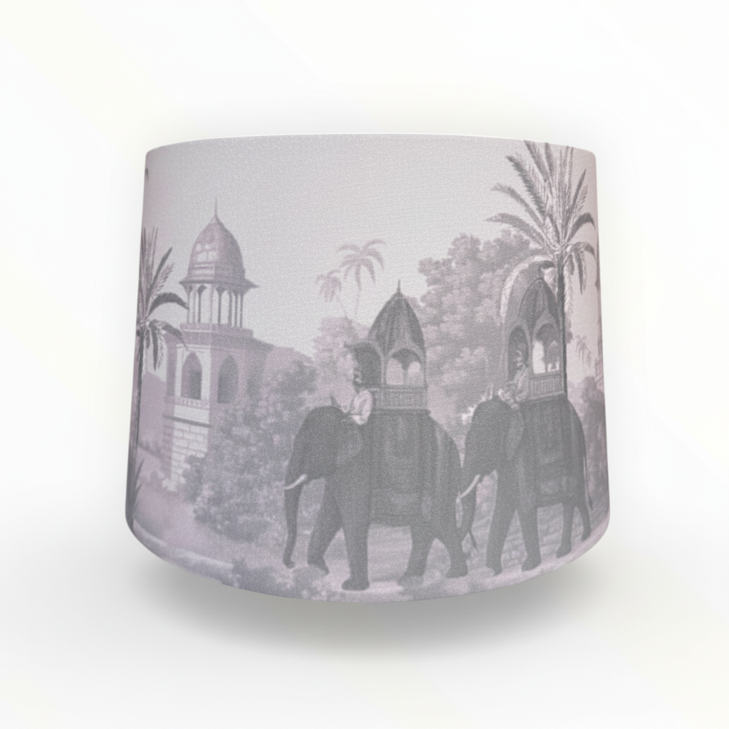 Indian Landscape Drum Shade 41 cm
