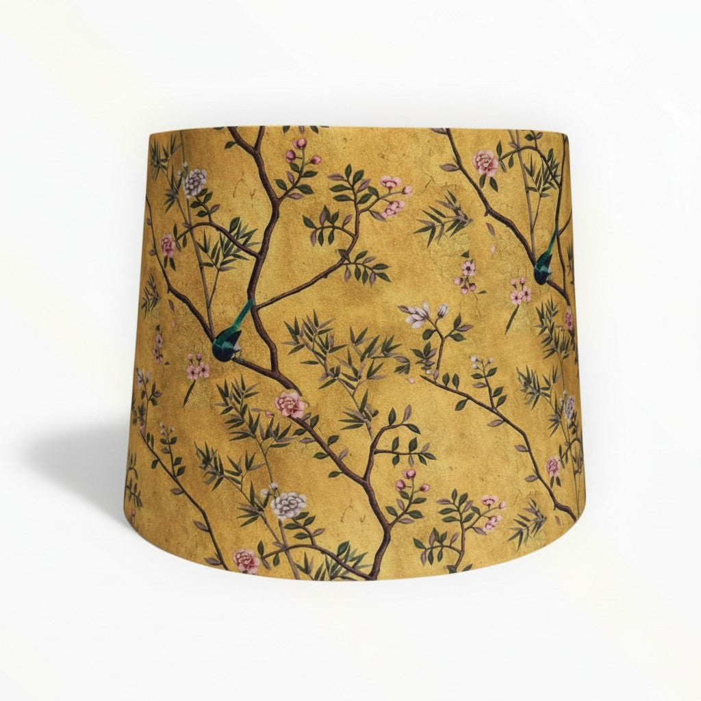 Old Gold Life Tree Drum Shade 30 cm