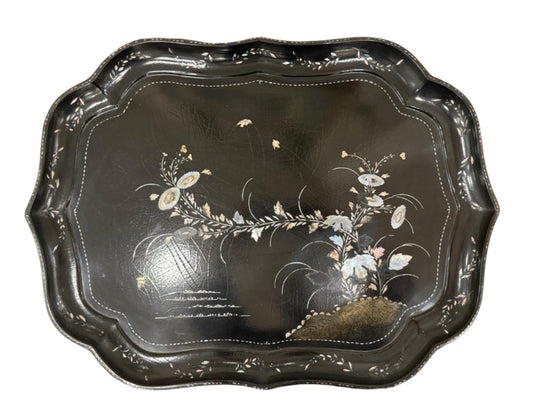 Mother Of Pearl Inlay Tray
