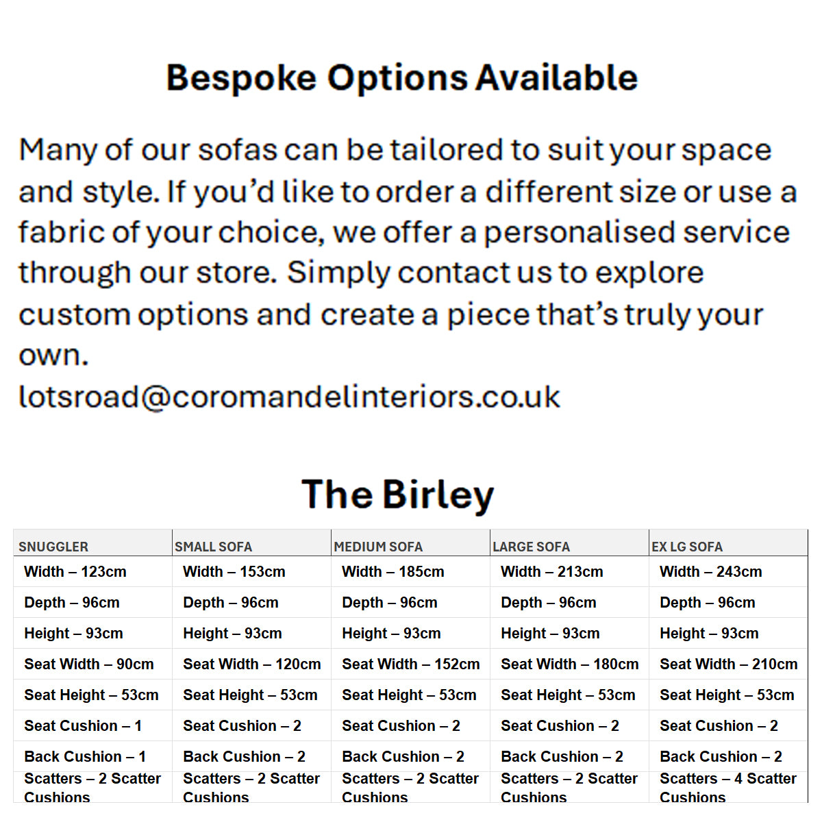 Birley Medium Sofa