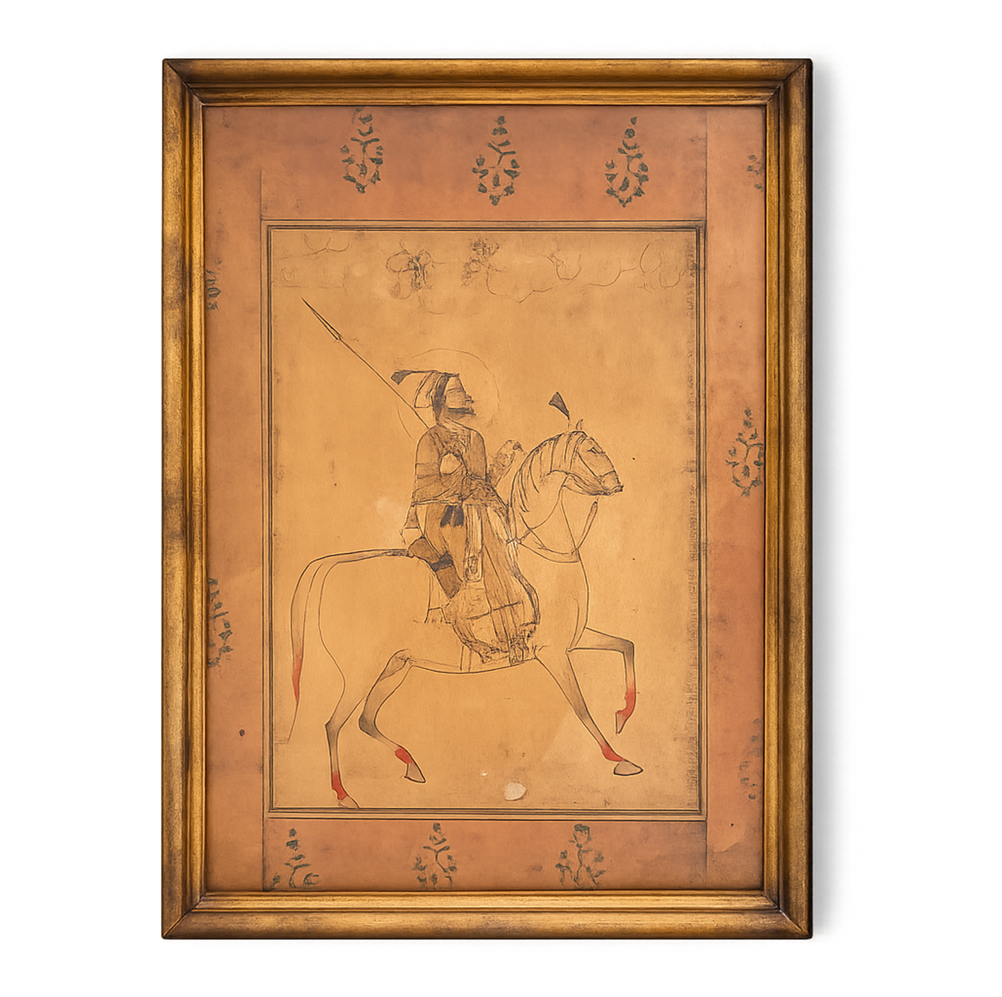 Mughal Horseman Artwork