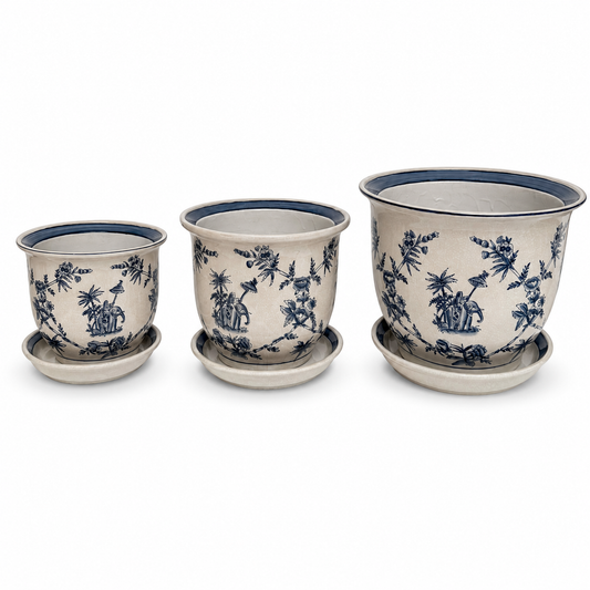 Coromandel Bleu Medium Planter