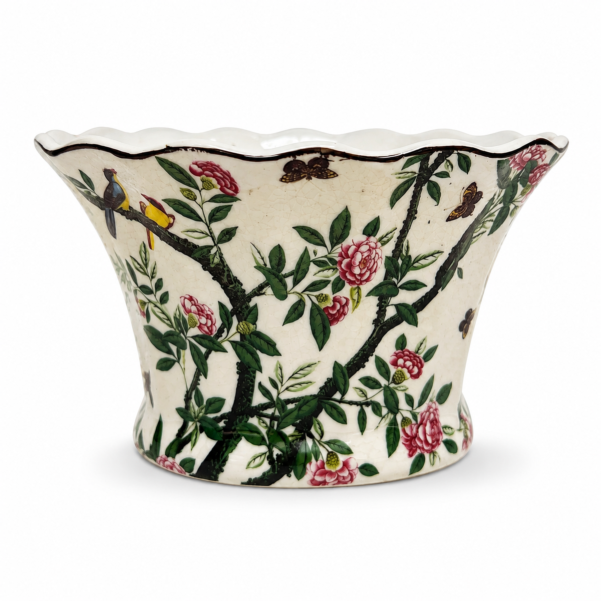 Summer Palace Scallop Top Planter