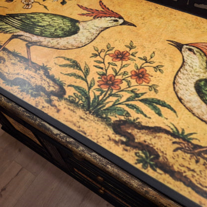 A Striking Hand‑Finished Sideboard