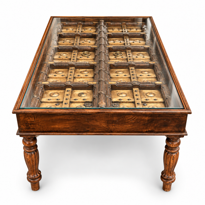 Reclaimed Indian Haveli Door Dining Table