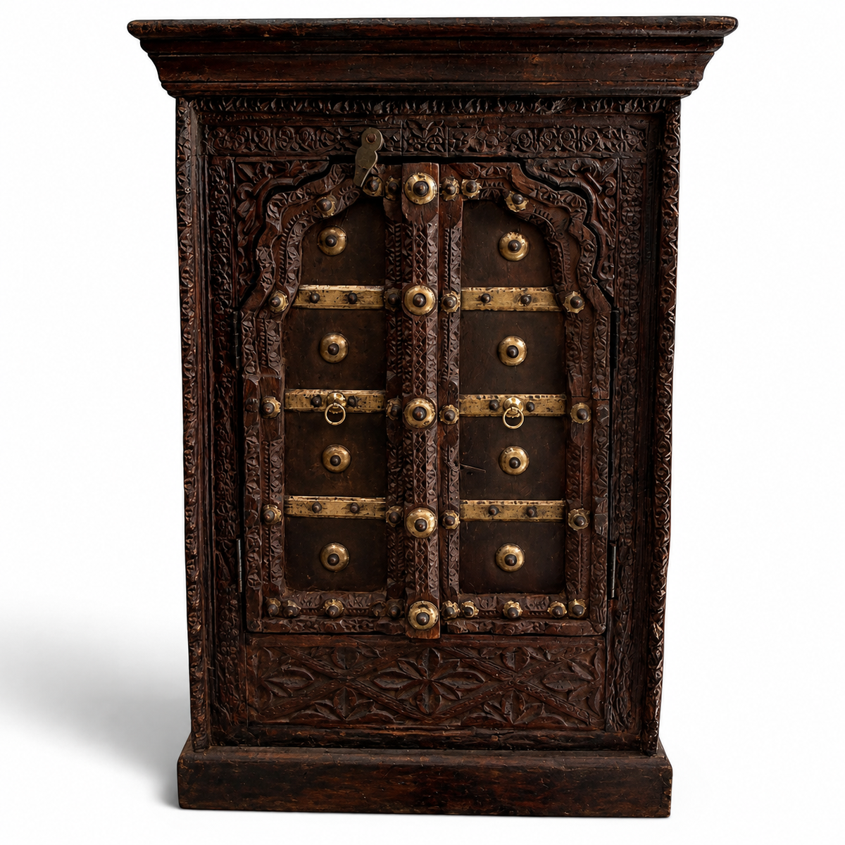 Indian Reclaimed Door Cabinet