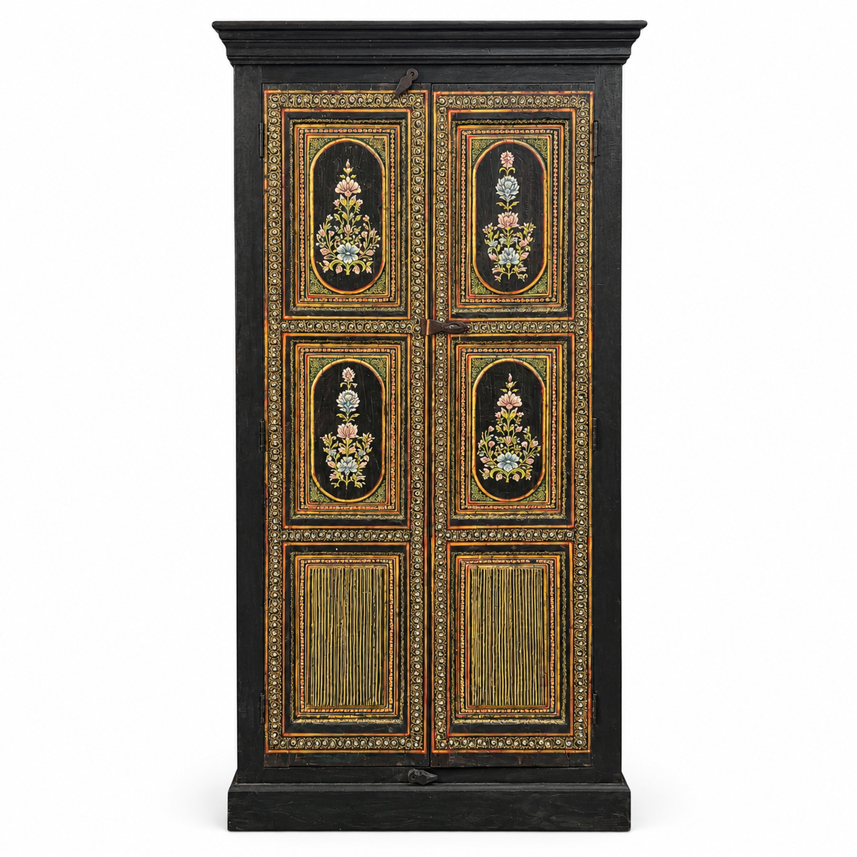 Hand Painted Indian Almirah