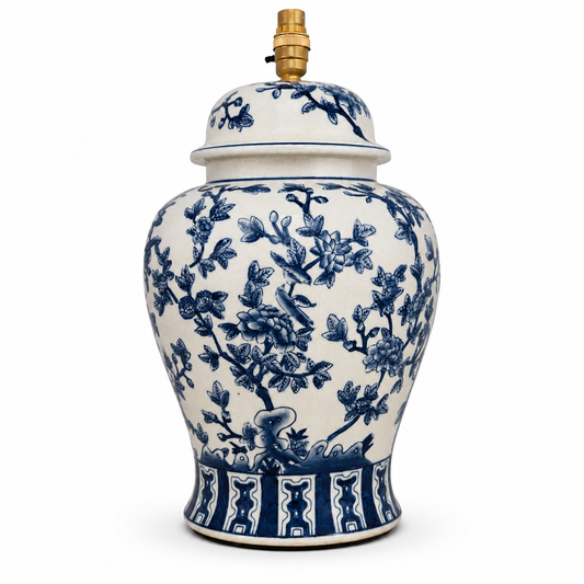 Mandalay Ceramic Temple Jar Lamp Base