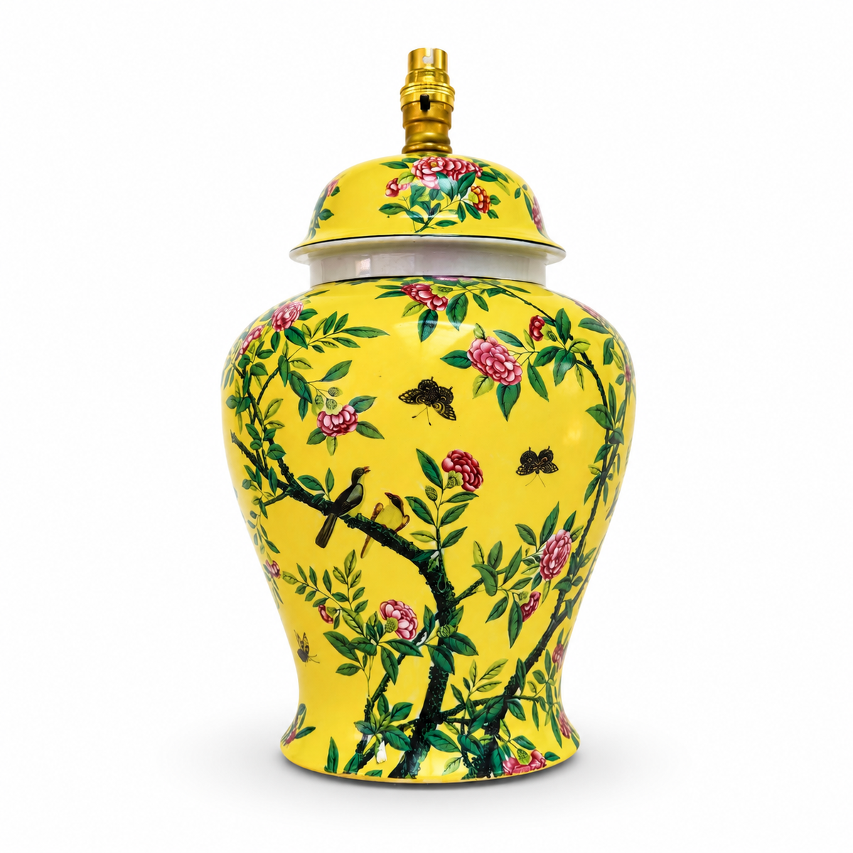Imperial Garden Temple Jar Lamp Base
