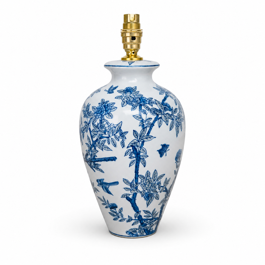Tree Of Life Ceramic Vase Lamp Base