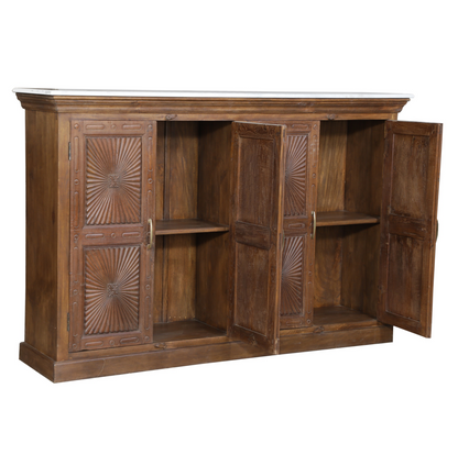 Indian Sunburst Sideboard