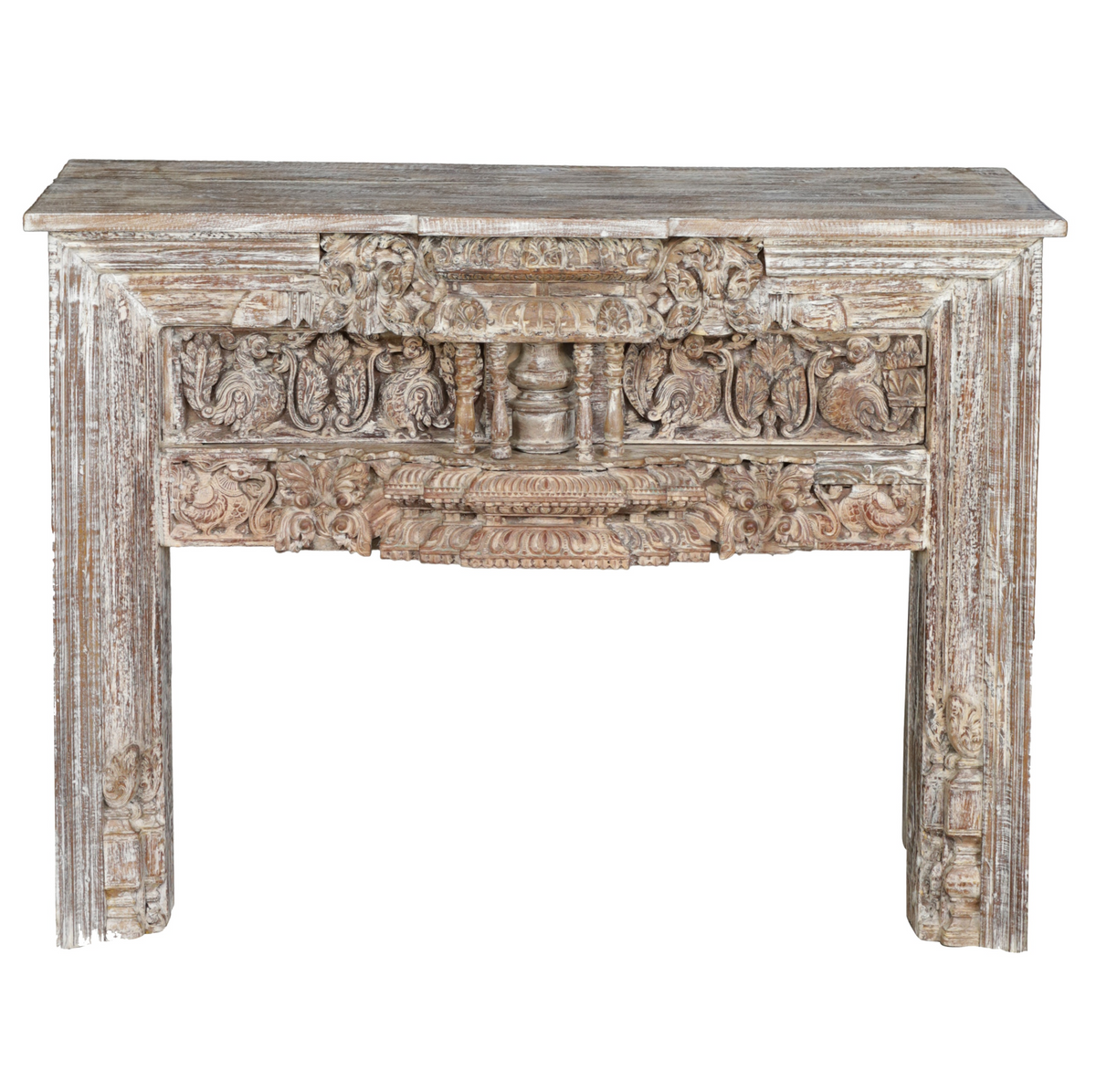 Indian Hand Carved Console