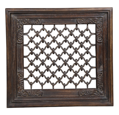 Old Indian Jali Window Coffee Table