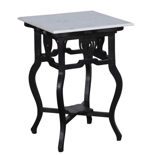 Marble Topped Side Table