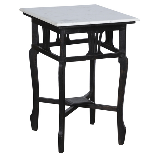 Marble Topped Side Table