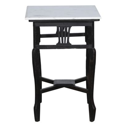 Marble Topped Side Table