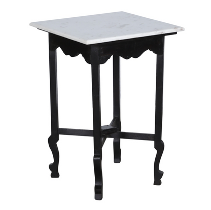 Marble Topped Side Table
