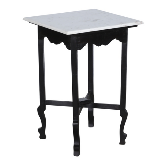 Marble Topped Side Table