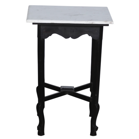Marble Topped Side Table