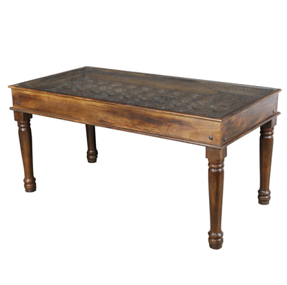 Reclaimed Indian Haveli Door Dining Table