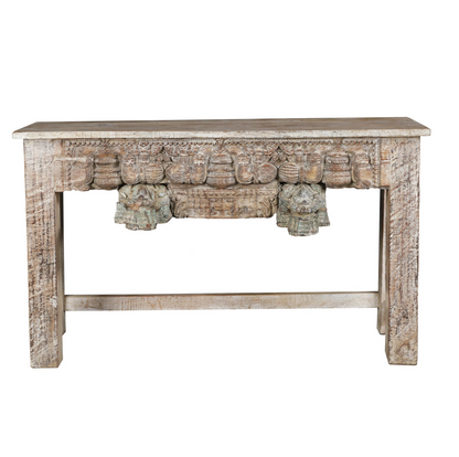 Reclaimed Indian Console Table