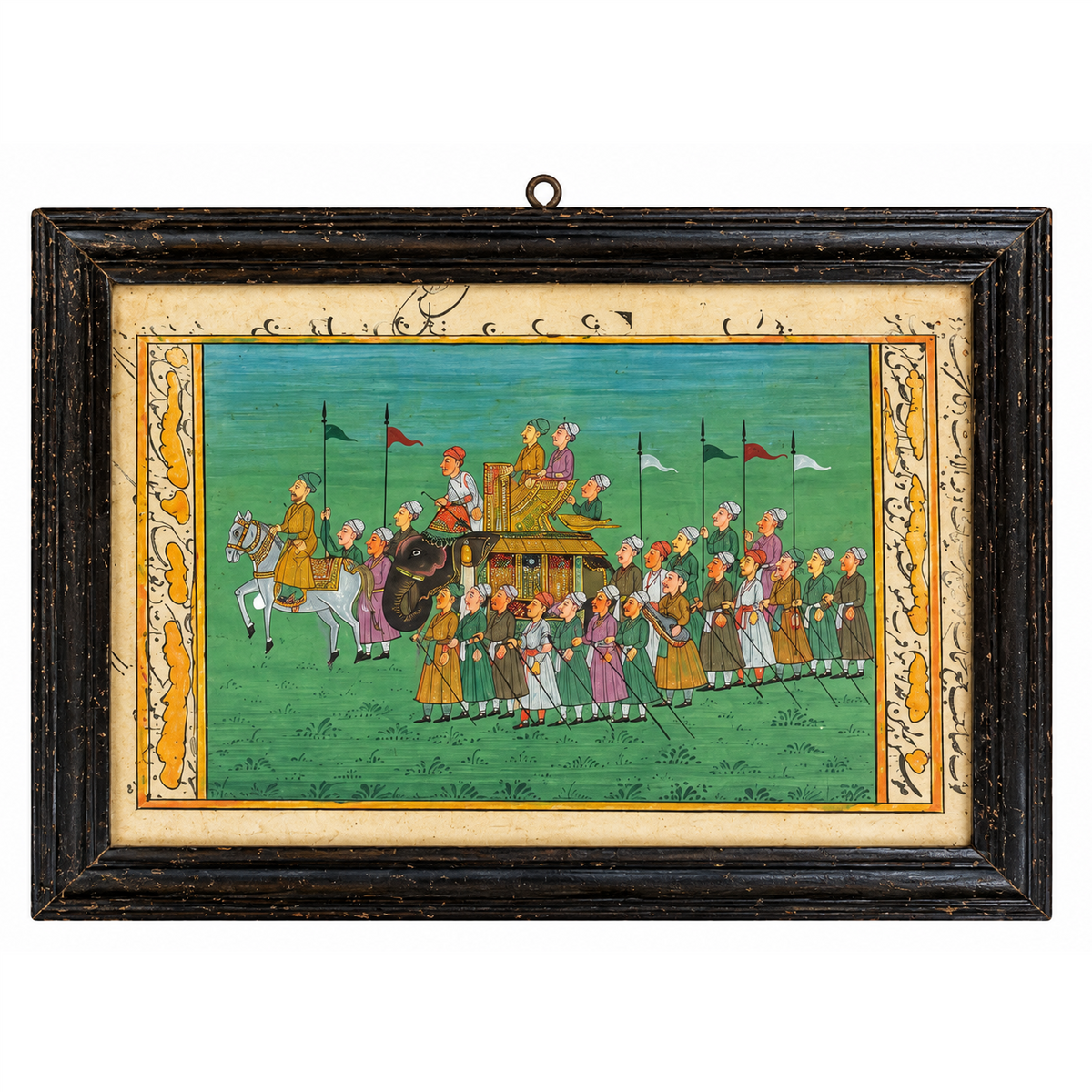 Miniture Royal Procession Painting
