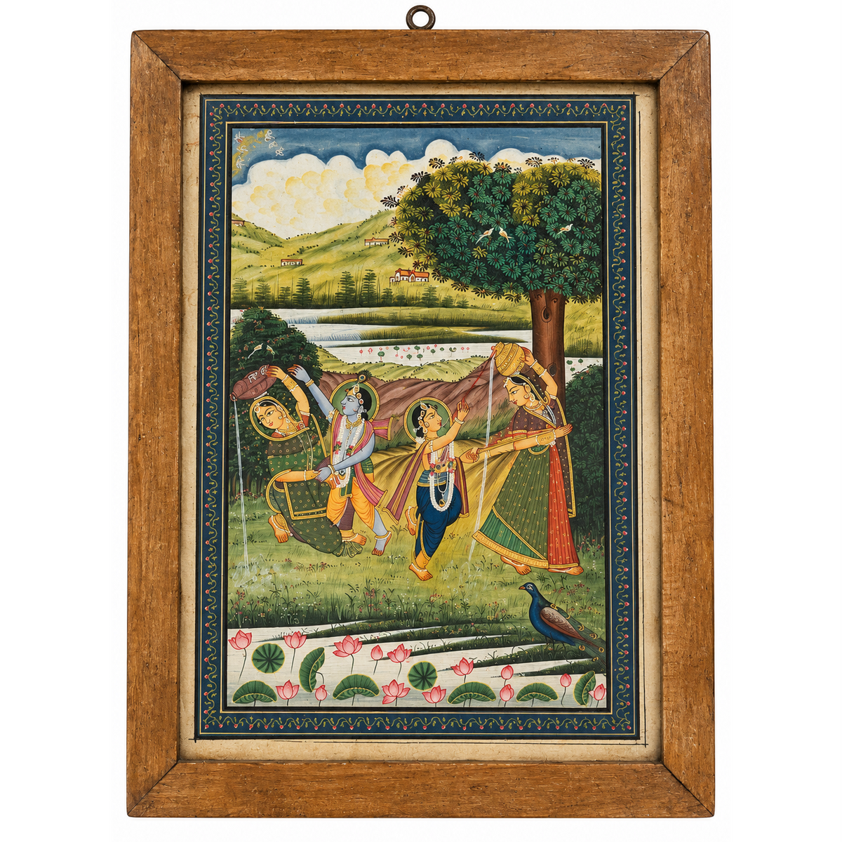 Garden of Krishna Painting