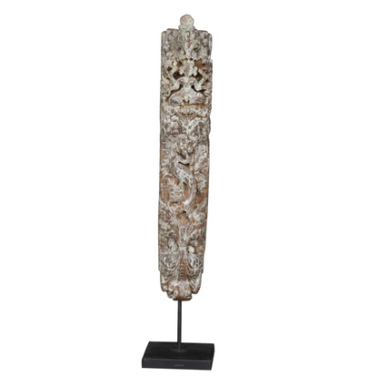 Hand Carved Architectural Bracket on Stand