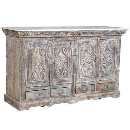 Indian Sunburst Sideboard