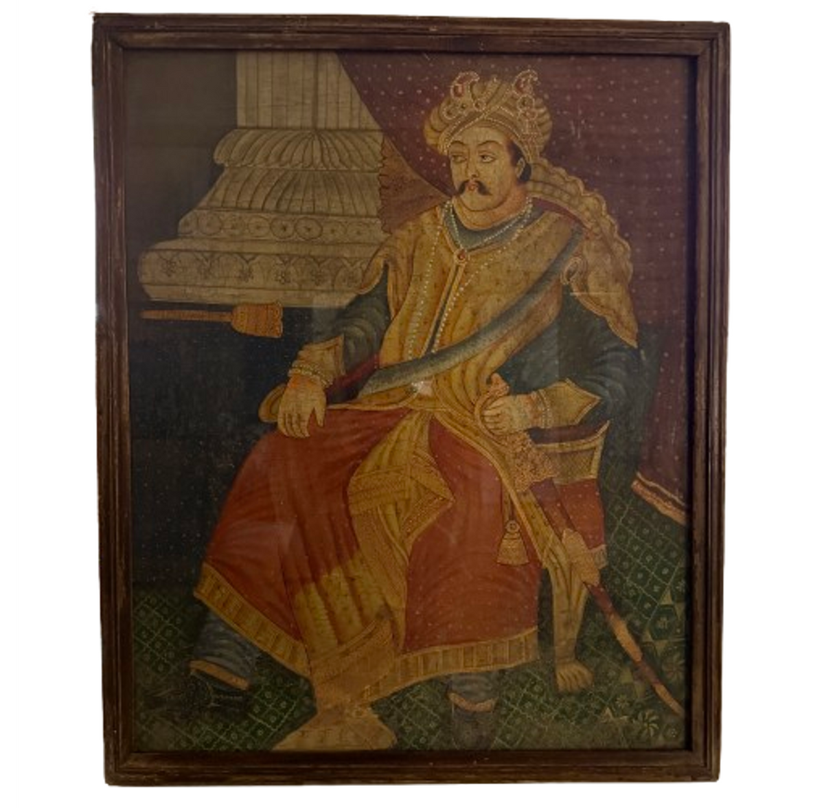 Original Mughal Style Painting on Board