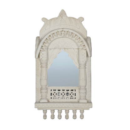 Hand Carved Jharokha Mirror