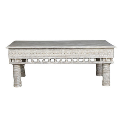Hand Carved Indian Coffee Table