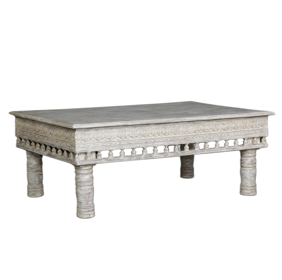Hand Carved Indian Coffee Table