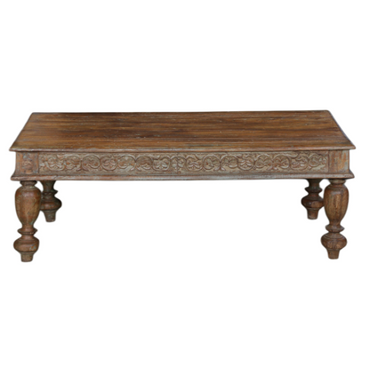 Carved Indian Coffee Table
