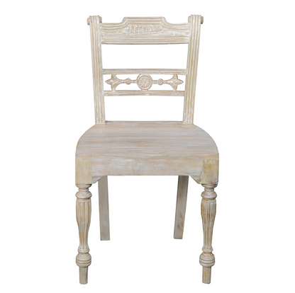 Indian carved dining chair